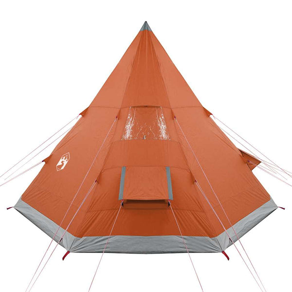 Wasserdichtes Tipi-Zelt Orange für 4 Personen