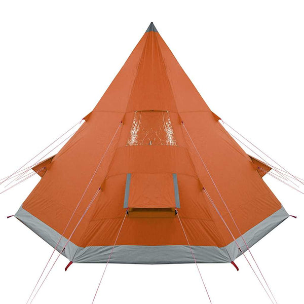 Wasserdichtes Tipi-Zelt Orange für 4 Personen