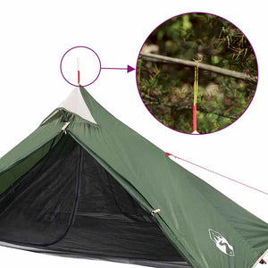 Tipi Hängezelt - 1 Person, Grün, Wasserdicht