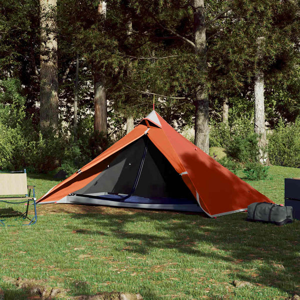 Wasserdichtes Tipi-Hängezelt - 1 Person Orange