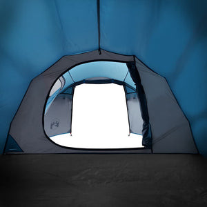 Wasserdichtes Tunnelzelt für 3 Personen, Blau