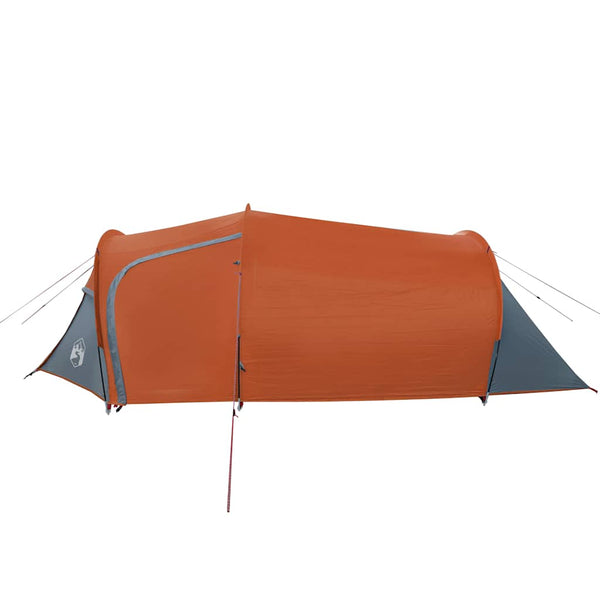 Wasserdichtes Tunnelzelt für 3 Personen, Orange