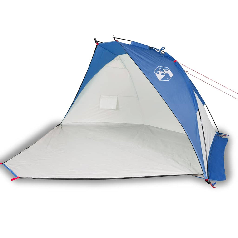 Strandmuschel Azurblau 268x223x125cm