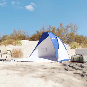 Strandmuschel Azurblau 268x223x125cm