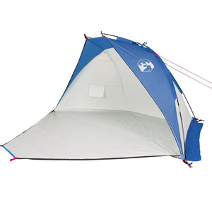 Strandmuschel Azurblau 268x223x125cm