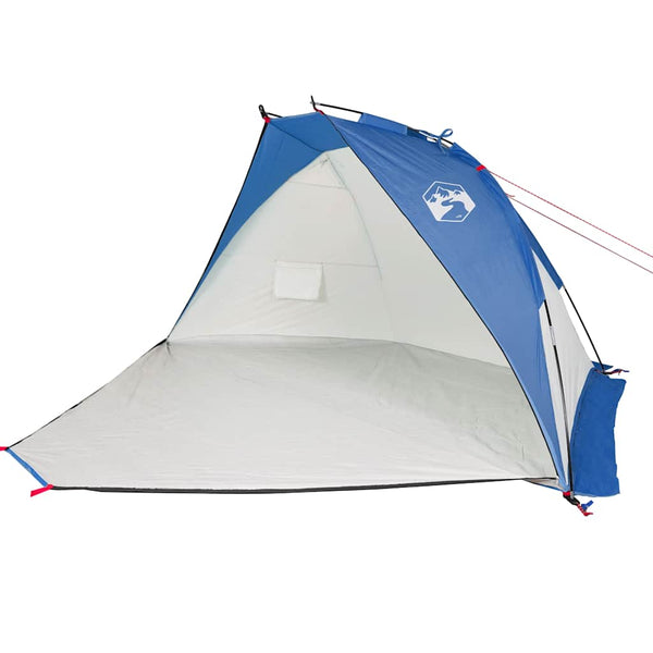 Strandmuschel Azurblau 268x223x125cm