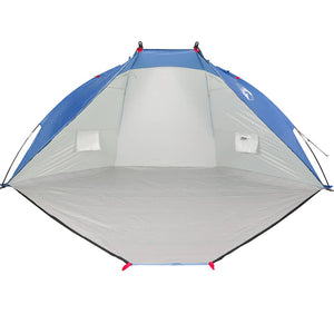 Strandmuschel Azurblau 268x223x125cm