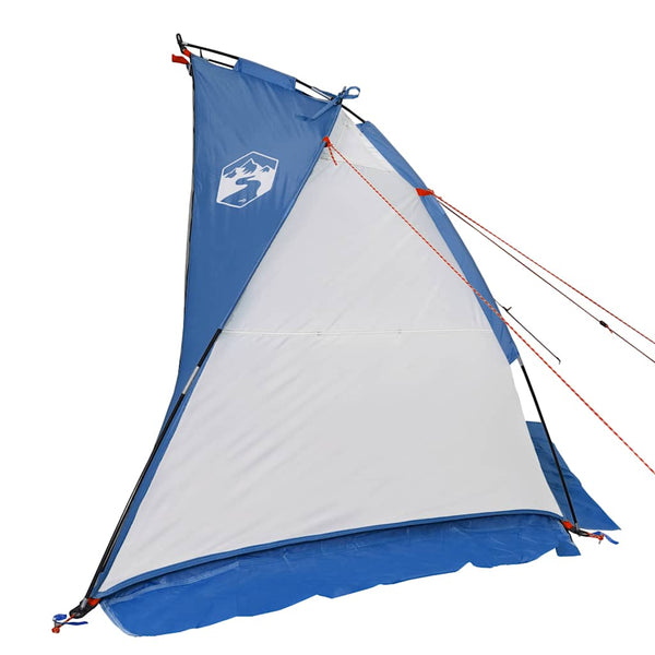 Strandmuschel Azurblau 268x223x125cm