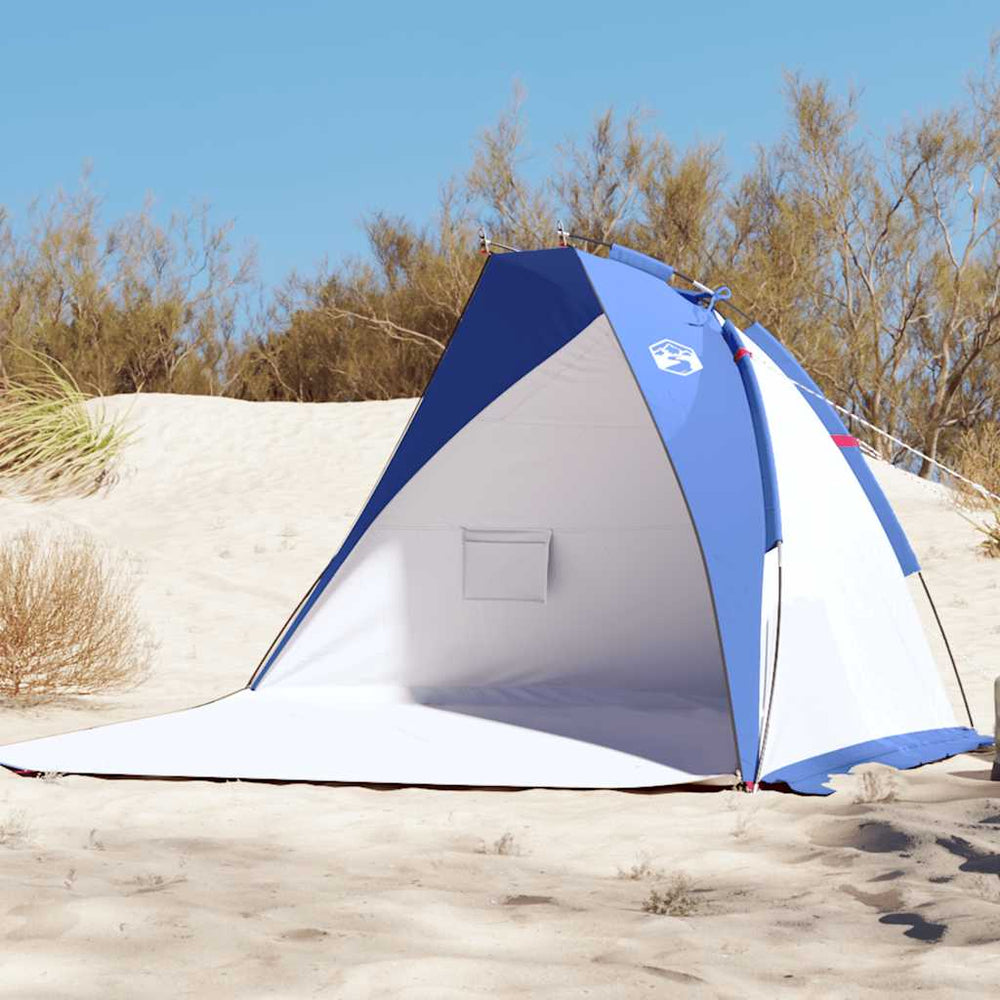 Strandmuschel Azurblau 268x223x125cm