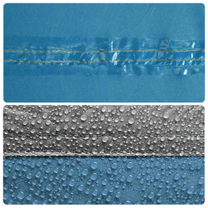 6-Personen Wasserdichtes Kuppelzelt - Blau