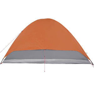 Wasserdichtes 6-Personen-Kuppelzelt Orange