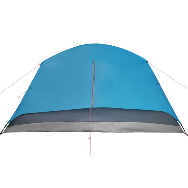 Wasserdichtes 4-Personen-Campingzelt mit Vorraum - Blau