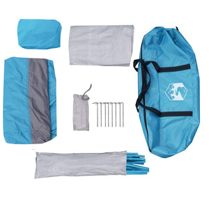 Wasserdichtes WC-Zelt Blau