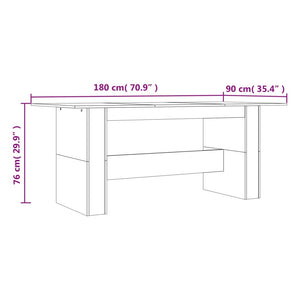 Esstisch Grau Sonoma 180 cm