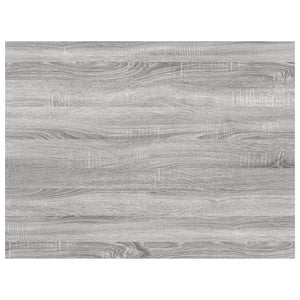Wandregale Grau Sonoma 4er Set