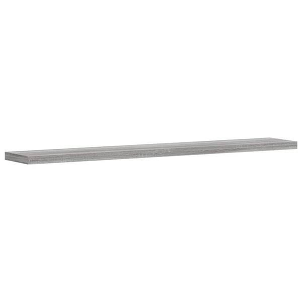 Wandregale Grau Sonoma 60x10 cm, 4er Set