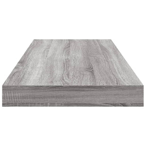Wandregale Grau Sonoma 60x10 cm, 4er Set