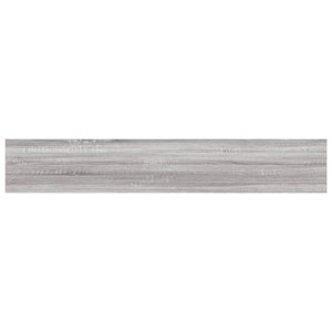Wandregale Grau Sonoma 60x10 cm, 4er Set