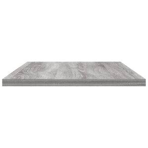 Wandregale Grau Sonoma 60 cm, 4er-Set
