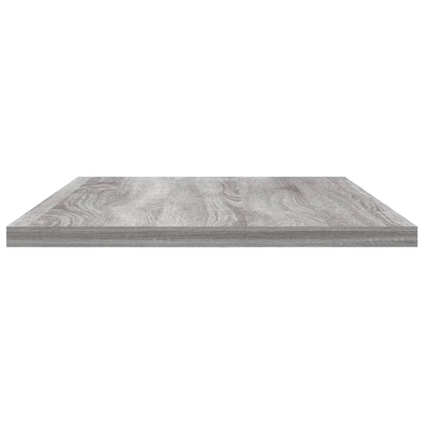 Wandregale Grau Sonoma 60 cm, 4er-Set