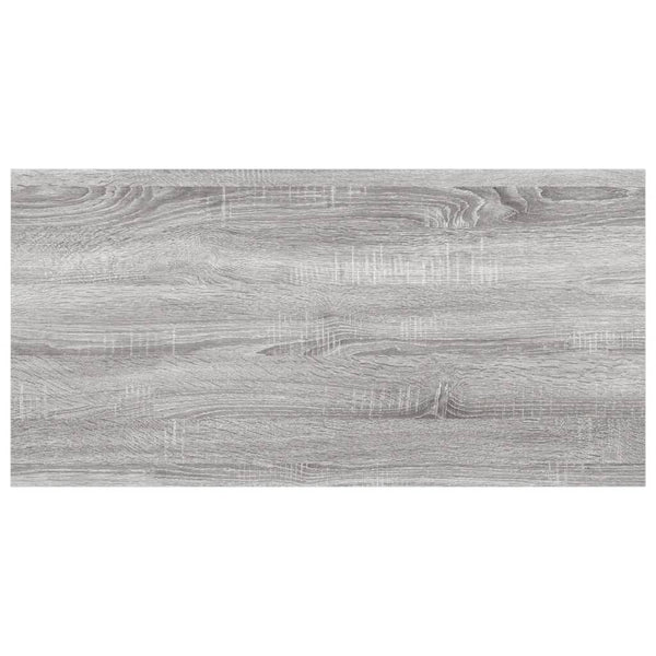 Wandregale Grau Sonoma 60 cm, 4er-Set