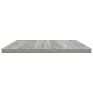 Wandregale Grau Sonoma 60x30 cm, 4er-Set