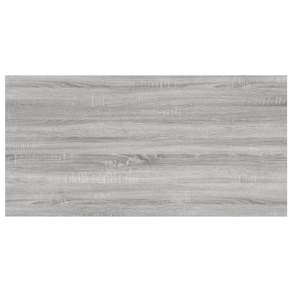 Wandregale Grau Sonoma 60x30 cm, 4er-Set