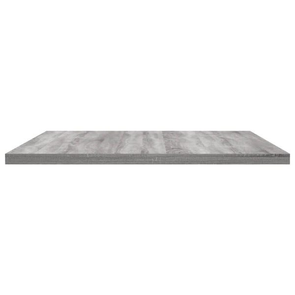Wandregale Grau Sonoma 60x40 cm, 4er Set