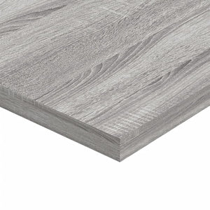 Wandregale Grau Sonoma 60x40 cm, 4er Set