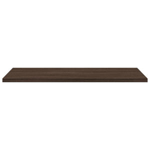Wandregale 4er Set Braun Eiche 60x40 cm