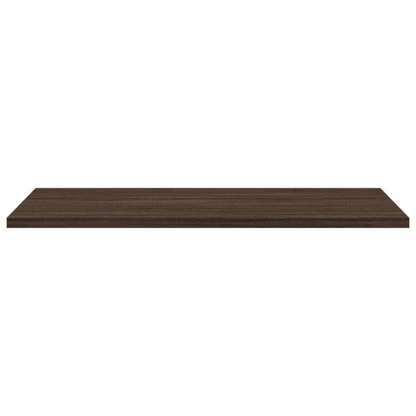Wandregale 4er Set Braun Eiche 60x40 cm