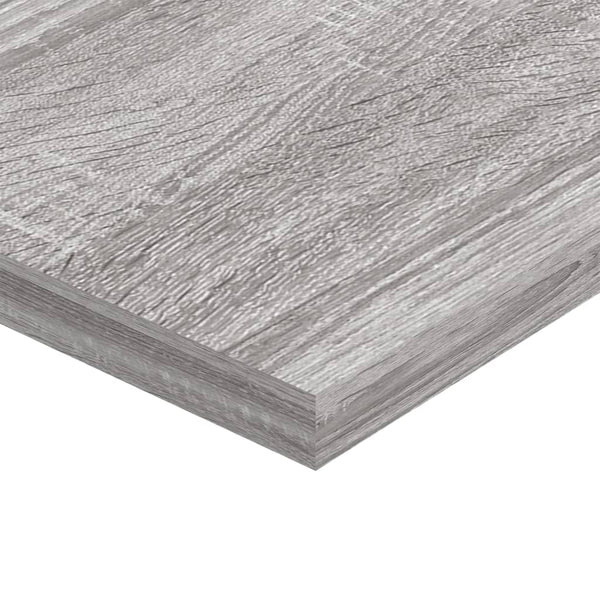 Wandregale Grau Sonoma 80cm, 4er Set