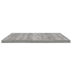 Wandregale Grau Sonoma 80x40 cm, 4er Set