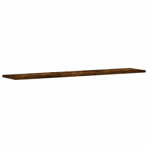 Wandregale 4er Set Räuchereiche 100cm
