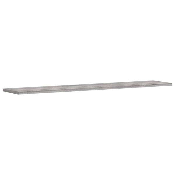 Wandregale Grau Sonoma 4er Set 100cm