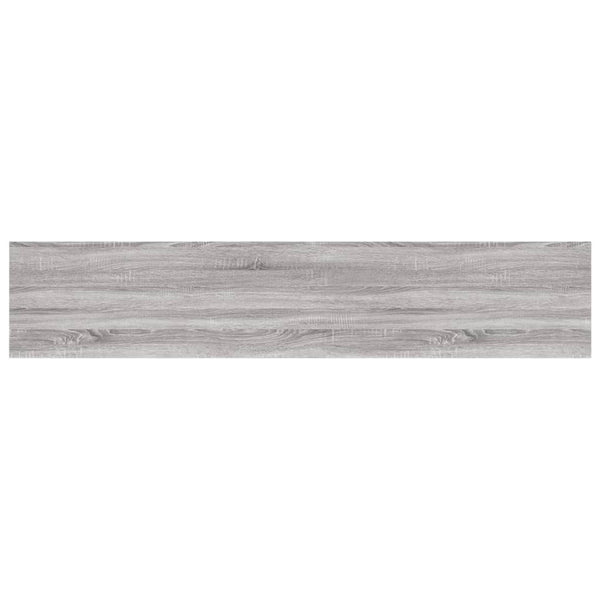 Wandregale Grau Sonoma 4er Set 100cm
