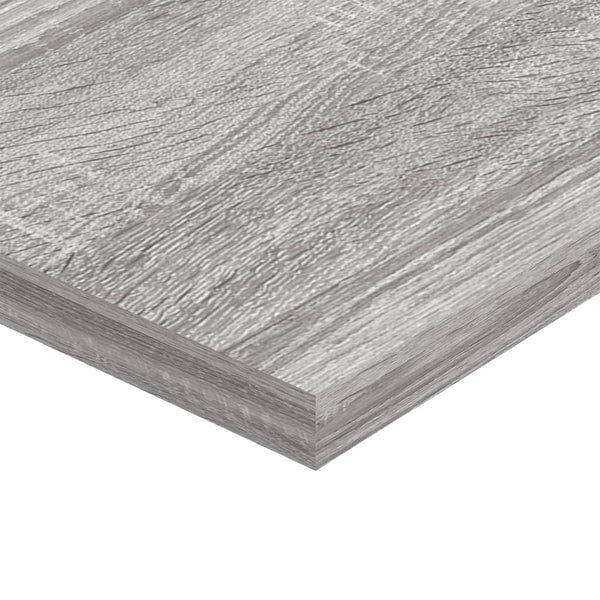 Wandregale Grau Sonoma 4er Set 100cm