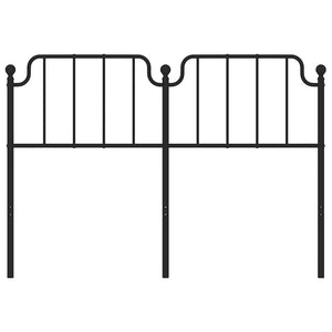 Ersatz-Kopfteil Metall Schwarz 135 cm
