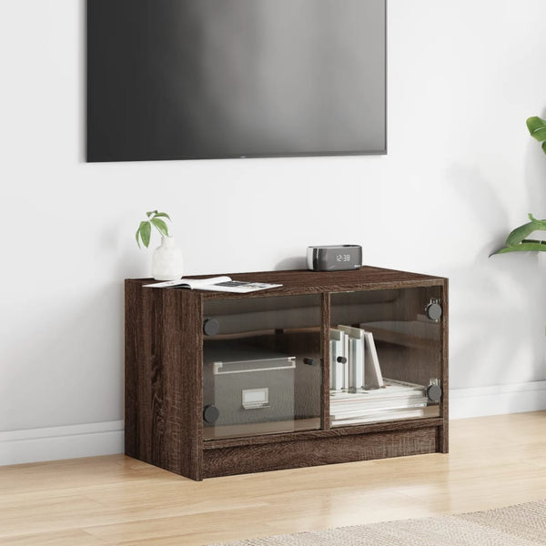 TV-Schrank Braun Eichen-Optik 68 cm
