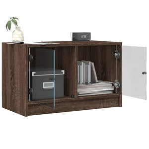 TV-Schrank Braun Eichen-Optik 68 cm