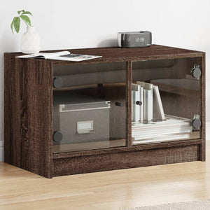 TV-Schrank Braun Eichen-Optik 68 cm