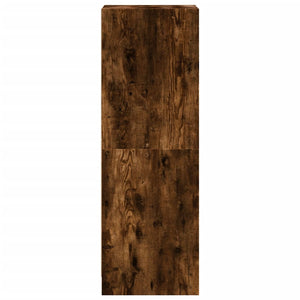 Highboard Räuchereiche mit Glastüren 35x109 cm