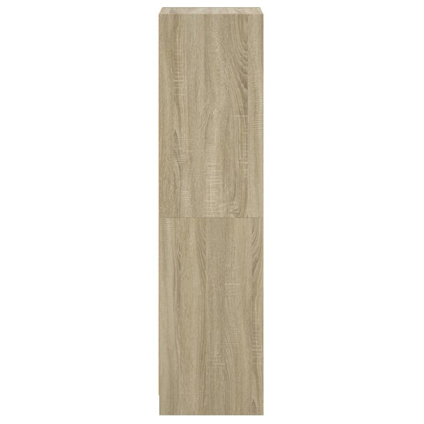 Highboard Sonoma-Eiche mit Glastüren, 142 cm