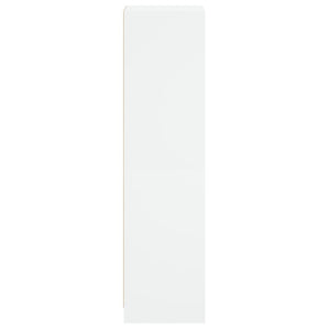 Highboard Weiß mit Glastür 35x37x142 cm