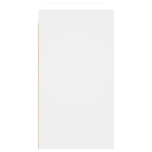 Wandschrank Weiß mit Glastüren 68,5 cm