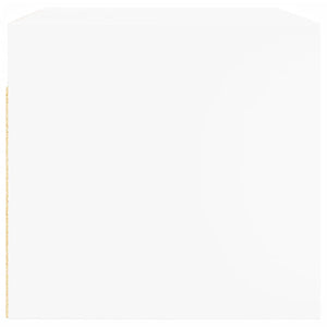 Wandschränke mit Glastüren, 2er-Set, Weiß