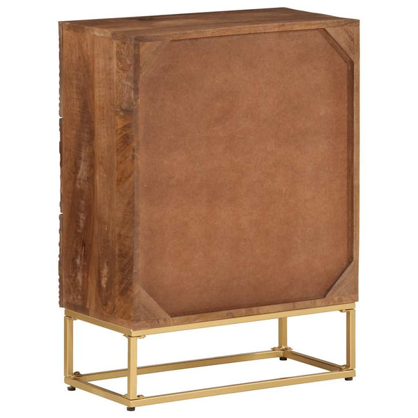 Kommode Mango Massivholz & Eisen 55x76 cm