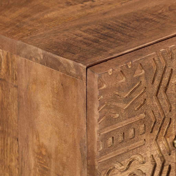 Kommode Mango Massivholz & Eisen 55x76 cm