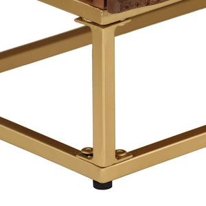 Kommode Mango Massivholz & Eisen 55x76 cm