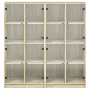 Bücherschrank Sonoma-Eiche 136x37x142cm